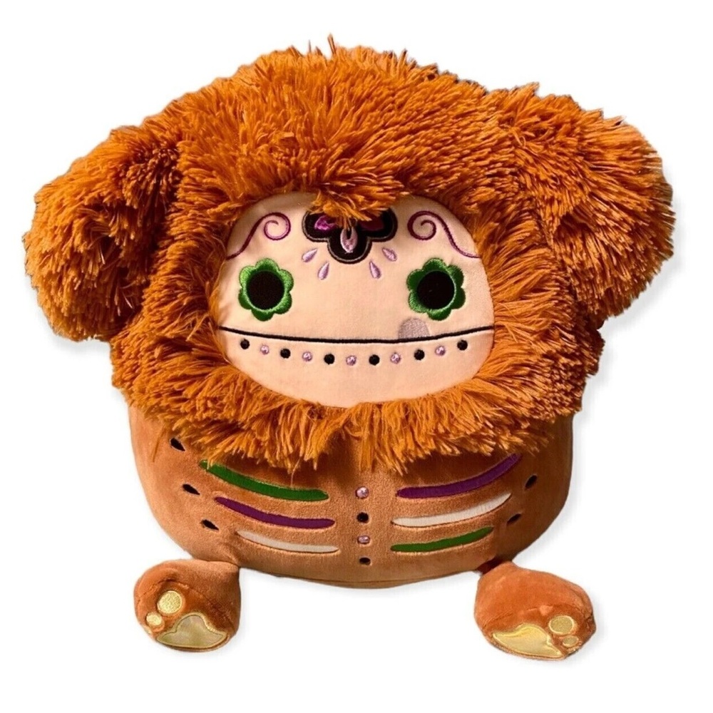 Reserved Squishmallow 12” Benny the Bigfoot Halloween Day of the Dead NWT